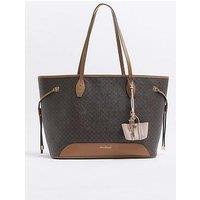 River Island Ri Monogram Shopper Bag