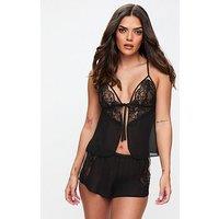 Ann Summers Enchanting Cami Set - Black