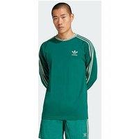 Adidas Originals Adicolor Classics 3-Stripes Long Sleeve Tee - Green