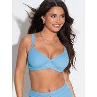 Pour Moi Cali Hidden Underwired Top - Light Blue