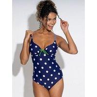 Pour Moi Beach House Underwired Swimsuit - Bright Print
