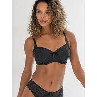 Pour Moi Rebel Underwired Side Support Bra - Grey