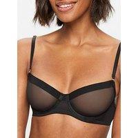 Kbx Zadie Non Pad Balcony Bra - Black