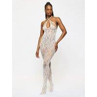 Ann Summers Sexy Heartfelt Crotchless Bodystocking Ivory