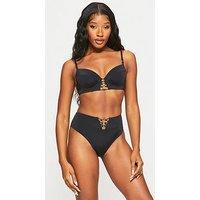 Ann Summers Miami Dreams U/W Bikini Top Black A-G Cup