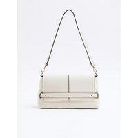 River Island Faux Leather Fold Over Clutch Bag