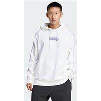 Adidas Real Madrid Hoodie - White