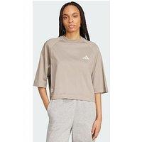 Adidas Mercedes - Amg Petronas Formula One Team Premium Sweat Tee - Beige