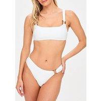 Kbx Swim Crinkle High Leg Bikini Bottom