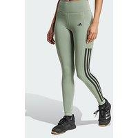 Adidas Optime 3-Stripes Full-Length Leggings
