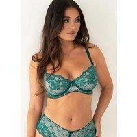 Pour Moi Amour Underwired Non-Padded Bra - Green
