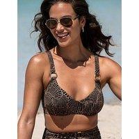 Pour Moi Samoa Non-Padded Underwired Bikini Top - Multi