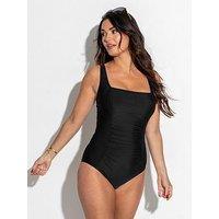 Pour Moi Santa Barbara Tall Ruched Tummy Control Swimsuit