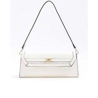 River Island Faux Leather Ri Clutch Bag