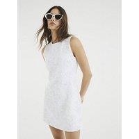 River Island Sleeveless Floral Overlay Mini Dress