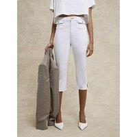 River Island Denim Skinny Capri Trousers