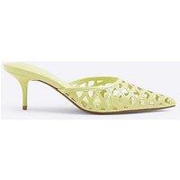 River Island Lattice Mule Court Heels