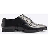 River Island Leather Wide Fit Oxford Brogues