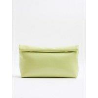 River Island Roll Top Clutch Bag