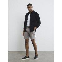 River Island Slim Fit Belted Chino Shorts
