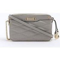 River Island Faux Leather Quilted Cross Body Bag