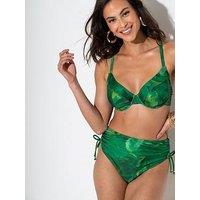 Pour Moi Cabana Adjustable Super High-Waist Control Bikini Brief