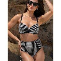 Pour Moi Sun City Crochet High Waist Bikini Brief