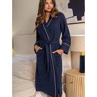 Pour Moi Waffle Loungewear Dressing Gown