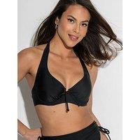 Pour Moi Maya Bay Non Padded Halter Underwired Bikini Top
