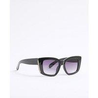 River Island Mid Sized Chain Cat Eye Sunglasses