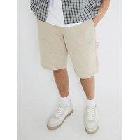 River Island Denim Carpenter Shorts