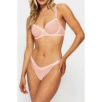 Kbx Zadie Non Pad Balcony Bra - Light Pink