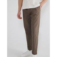 River Island Pull On Trousers - Brown