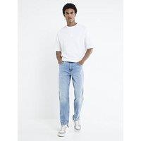 River Island Tapered Fit Jeans - Blue