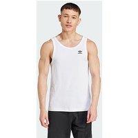 Adidas Originals Trefoil Essentials Tank Top - White