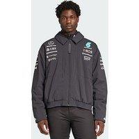 Adidas Mercedes - Amg Petronas Formula One Team Jacket - Black/White