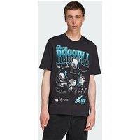 Adidas Mercedes - Amg Petronas Formula One Team George Russell Graphic Tee - Black