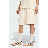 Adidas Originals Essentials Linear Shorts Oversized - White