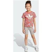 Adidas Originals X Liberty London Short Tee Set Kids