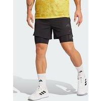 Adidas 2-In-1 Power Shorts - Black