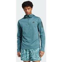Adidas Own The Run Winterized Hooded Half-Zip