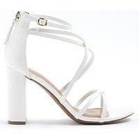 River Island Strappy Block Heel Sandals