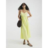 River Island Sleeveless Tie Waist Maxi Dress