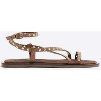 River Island Wide Fit Eyelet Strappy Sandals