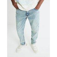 River Island Tapered Fit Jeans - Blue