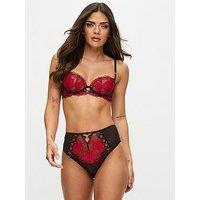 Ann Summers Endless Attraction High Waist Brazilian - Black/Multi