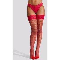 Ann Summers Lace Top Fishnet Hold Ups