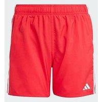 Adidas 3-Stripes Swim Shorts Kids - Red