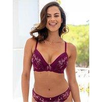 Pour Moi Sonnet Two Tone Lace Padded Push-Up Bra