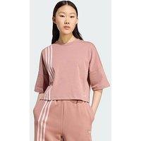 Adidas Originals Off Placed 3-Stripes Tee